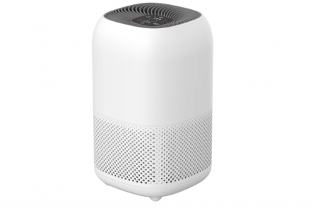 Aparate filtrare aer - Purificator de aer Amazon Basics, 12 m², filtre de aer True HEPA și Advance Carbon, CADR 100 m³/h