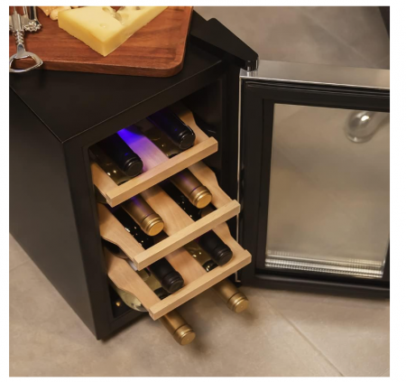 Racitor pentru vinuri Cecotec GrandSommelier 820 CoolWood Bolero 8 sticle, 23L [5]