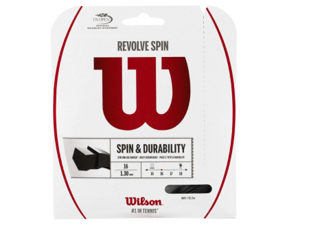 TOATE PRODUSELE - Racordaj tenis Wilson Revolve Spin 16, 1.30 mm