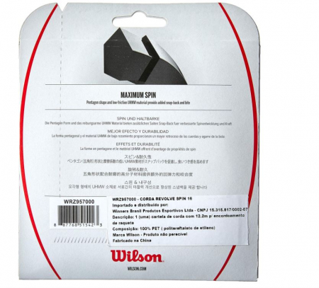 Racordaj tenis Wilson Revolve Spin 16, 1.30 mm [3]