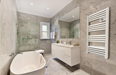 Radiator (calorifer) baie electric portprosop Cayenne Saturn 500 W cu ventilator 1000 W [2]