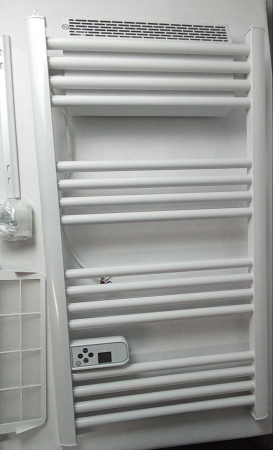 Radiator (calorifer) baie electric portprosop Cayenne Saturn 500 W cu ventilator 1000 W [1]