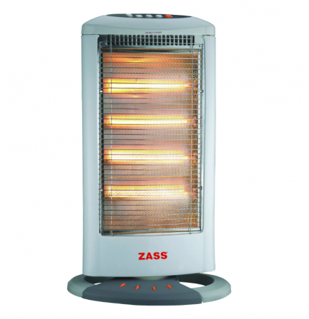 Produse RESIGILATE Zass, Sero si Trisa - Radiator cu halogen Zass HS 04, 1600 W, 4 trepte de putere