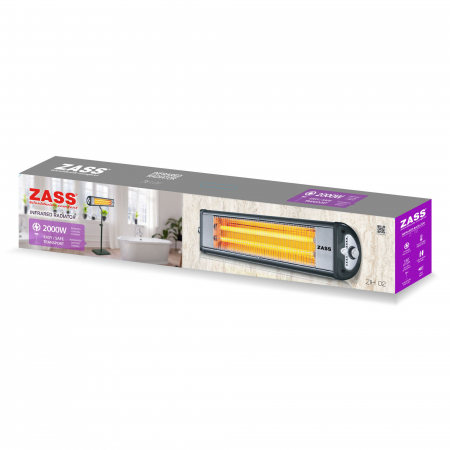 Radiator de podea cu infrarosu ZASS ZIH 02 2000W [4]