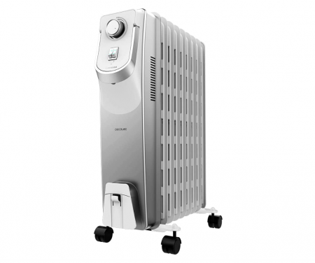 Electrocasnice & Climatizare - Radiator cu ulei Cecotec ReadyWarm 9000 Space 360º, 2000 W, 9 module, 3 niveluri de putere