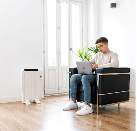Radiator electric Cecotec ReadyWarm 800 Wi-Fi, 600 W, 4 elemente, ecran LED, telecomandă, 8 m² [2]