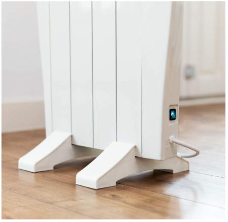 Radiator electric Cecotec ReadyWarm 800 Wi-Fi, 600 W, 4 elemente, ecran LED, telecomandă, 8 m² [5]