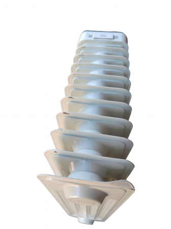 Radiator electric cu ulei Cecotec ReadyWarm 11000 Space, 2500 W, 3 nivele, roti, 25 m² [2]