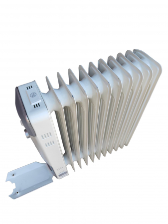 Radiator electric cu ulei Cecotec ReadyWarm 11000 Space, 2500 W, 3 nivele, roti, 25 m² [1]
