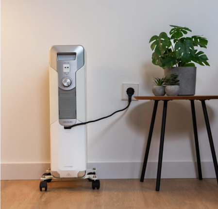 Radiator electric cu ulei Cecotec ReadyWarm 7000 Space. 7 module, consum redus, 1500 W, 3 niveluri, 15 m2 [2]