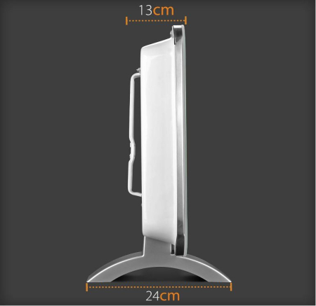 Radiator electric din sticlă Gridinlux Homely Wifi Warm 1000W, convector [9]