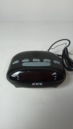 Radio cu ceas Lenco iCES ICR-210, negru [1]