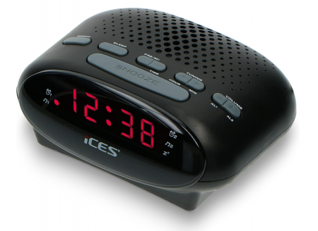 Radio cu ceas Lenco iCES ICR-210, negru [2]