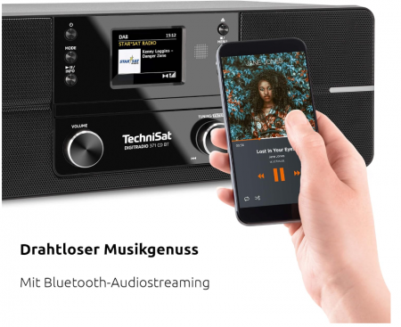 Radio digital cu ceas și CD Player TechniSat Digitradio [5]