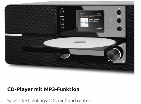 Radio digital cu ceas și CD Player TechniSat Digitradio [6]