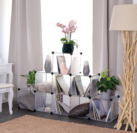 Raft pentru pantofi Dibea, organizator cu 9 compartimente [1]