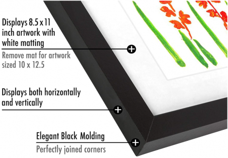 Rama foto Americanflat A4, 25.4 x 31.8 cm, negru [4]
