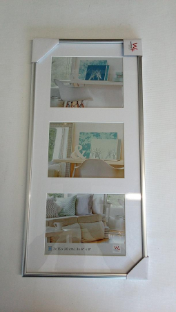 Rama foto din plastic argintiu Walther Design KV320S, 3 x 15 x 20 cm [1]