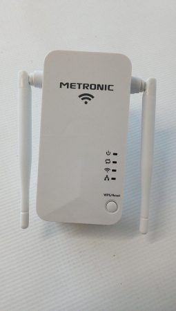 Range extender Metronic 495432 WiFi, 300 Mbps, Alb [2]