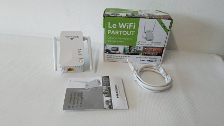 Range extender Metronic 495432 WiFi, 300 Mbps, Alb [1]