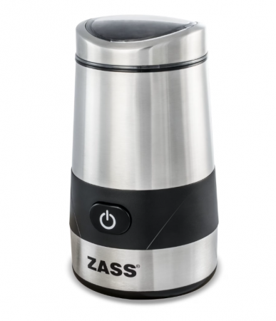 Produse RESIGILATE Zass, Sero si Trisa - Rasinta de cafea Zass ZCG 07, 200W, 60g, Inox