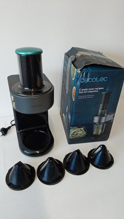 Razatoare electrica Cecotec SpiralChef 400. 80 W, 4 lame [1]