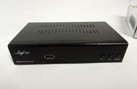 Receptor digital pentru televiziune digitala prin cablu Hd-line, DVB-C, negru [3]