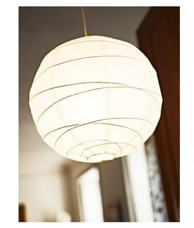 TOATE PRODUSELE - REGOLIT Abajur lustră, alb/lucrat manual, 45 cm