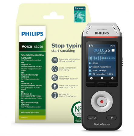 Reportofon PHILIPS DVT2810 Voicetracer Digital (versiunea Win) [0]