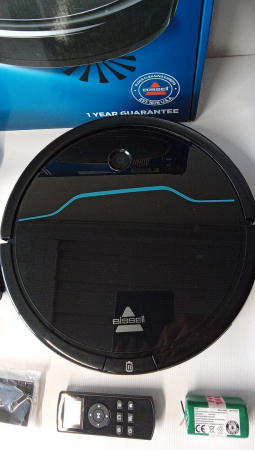 Robot aspirator Bissell EV675 pentru podele dure și covoare, telecomanda [2]