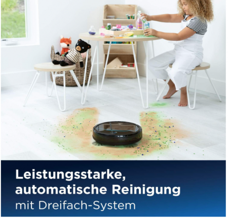 Robot aspirator Bissell EV675 pentru podele dure și covoare, telecomanda [3]