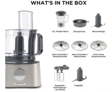 Robot de bucatarie Kenwood MultiPro Compact FDM301SS [11]