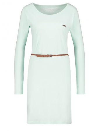 Rochii si Fuste dama - Rochie casual cu maneca lunga pentru femei Alife and Kickin EllinAK A, verde, XL