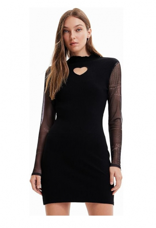 TOATE PRODUSELE - Rochie casual pentru femei Desigual Vest_Maky 2000, negru, S