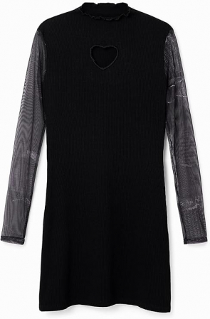 Rochie casual pentru femei Desigual Vest_Maky 2000, negru, S [4]