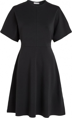 Rochie cu maneca scurta pentru femei Tommy Hilfiger WW0WW41271, negru, L [5]
