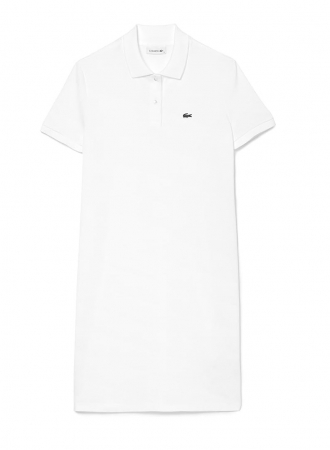 Rochii si Fuste dama - Rochie dama, Lacoste Ef7767, alb, 38