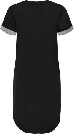 Rochie de damă ONLY Jdyivy S/S Jrs Noos, tip tricou, negru, M [5]