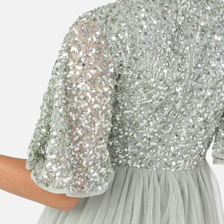 Rochie de seară Maya Deluxe, rochie de nuntă cu decolteu în V, 40 [3]