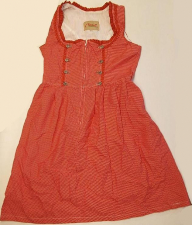 Rochie Dirndl Amelie pentru femei, Almwelt, rosu, marime 42 [1]