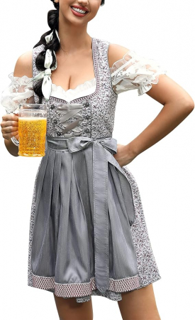 TOATE PRODUSELE - Rochie Dirndl Oktoberfest pentru femei, KOJOOIN, 3 piese, marime 36