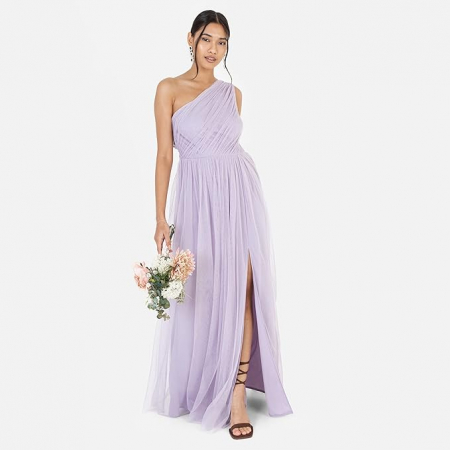 Rochie lunga pentru femei, Anaya with Love, fără mâneci, lila, 38 [1]