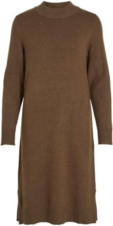 Rochii si Fuste dama - Rochie midi de damă Vila Viril cu decolteu rotund, Marimea L