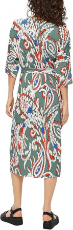 Rochie midi plisată pentru femei s.Oliver, multicolor, 44 [4]