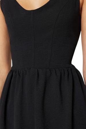 Rochie mini pentru femei Trendyol, Regular Fit, negru, 46 [3]