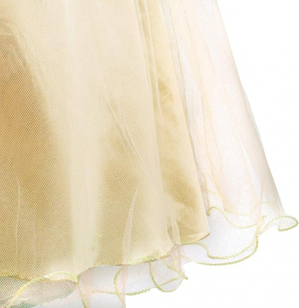 Rochie pentru fetite Discoball, galben/auriu, marime 100, 3-4 ani [3]