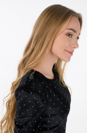 Rochie Rania Slim Fit Guess W0BK84 KA3N0, negru, S/40 [2]