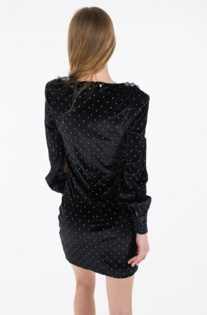 Rochie Rania Slim Fit Guess W0BK84 KA3N0, negru, S/40 [3]