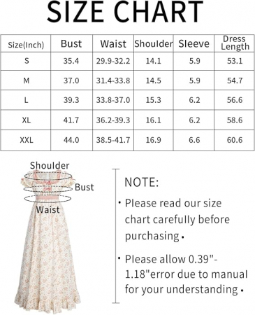 Rochie victoriana CR ROLECOS, design floral, alb/roz, L [2]