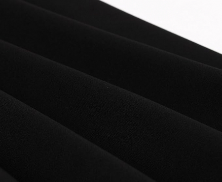 Rochie vintage pentru femei Wellwits, anii 1940, cu buline, negru/alb, 4XL [3]